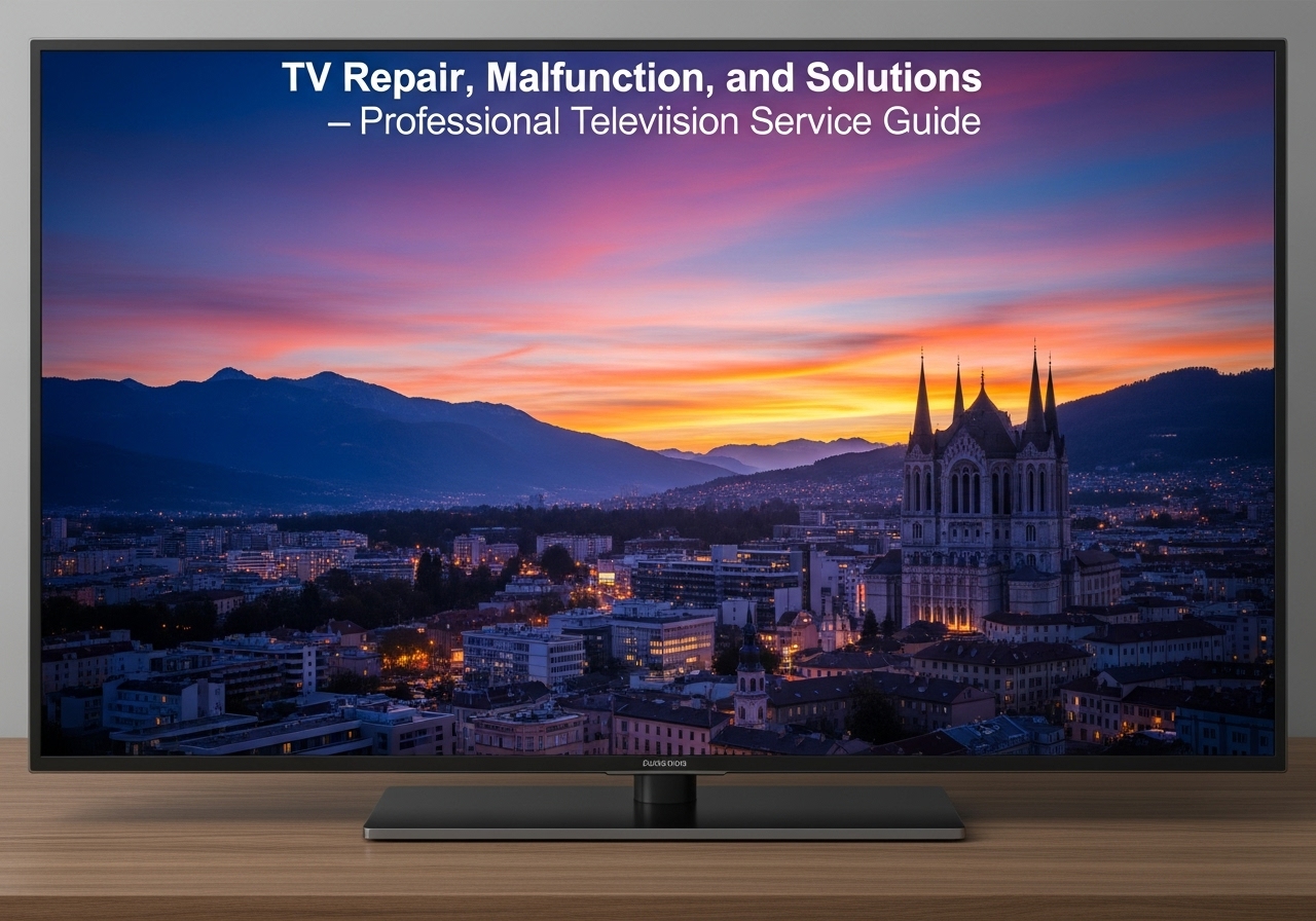 TV Tamiri, Arizaları ve Cozum Yontemleri